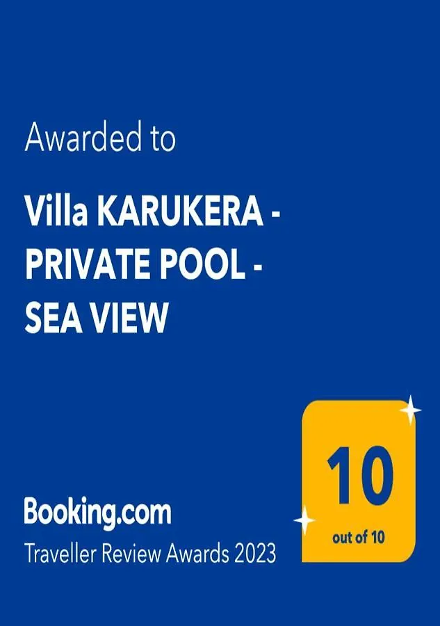 Villa Karukera - Private Pool - Sea View Rovanjska